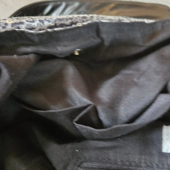 NWOT - Black & White sparkly bag - Picture 8 of 14